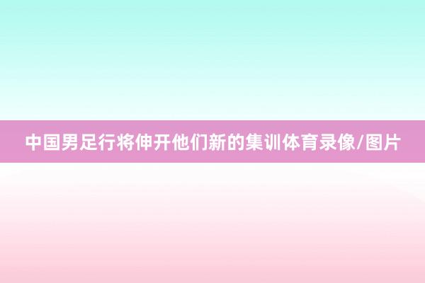 中国男足行将伸开他们新的集训体育录像/图片