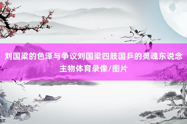 刘国梁的色泽与争议刘国梁四肢国乒的灵魂东说念主物体育录像/图片