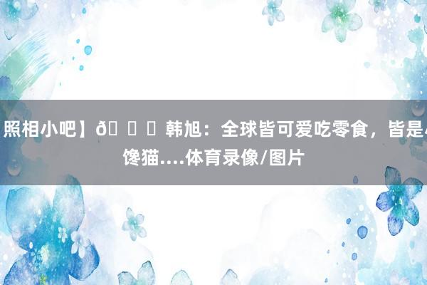 【照相小吧】😄韩旭：全球皆可爱吃零食，皆是小馋猫....体育录像/图片