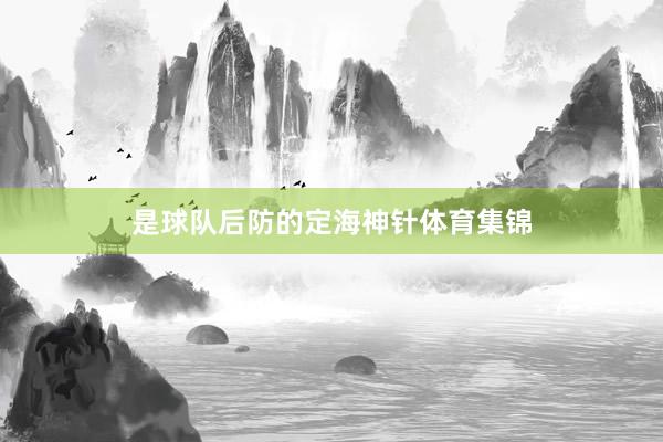 是球队后防的定海神针体育集锦