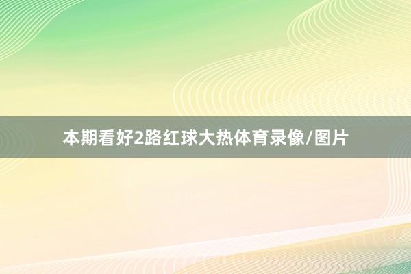 本期看好2路红球大热体育录像/图片