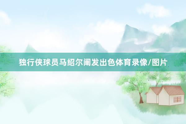 独行侠球员马绍尔阐发出色体育录像/图片