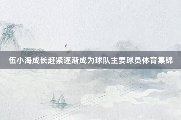 伍小海成长赶紧逐渐成为球队主要球员体育集锦