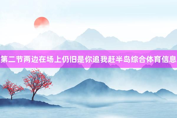 第二节两边在场上仍旧是你追我赶半岛综合体育信息