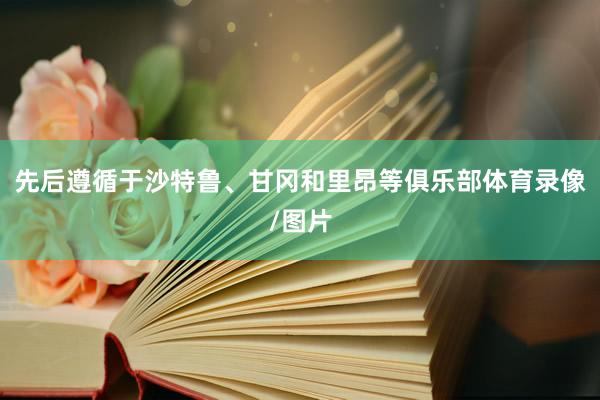 先后遵循于沙特鲁、甘冈和里昂等俱乐部体育录像/图片
